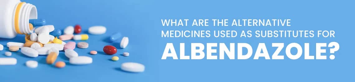 What Are The Alternative Medicines Used As Substitutes For Albendazole in a webp image