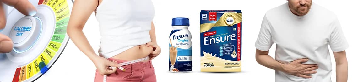 ENSURE DRINK SIDE EFFECTS - FACTSHEET ON THE POPULAR THERAPEUTIC NUTRITIONAL SUPPLEMENT in a webp image