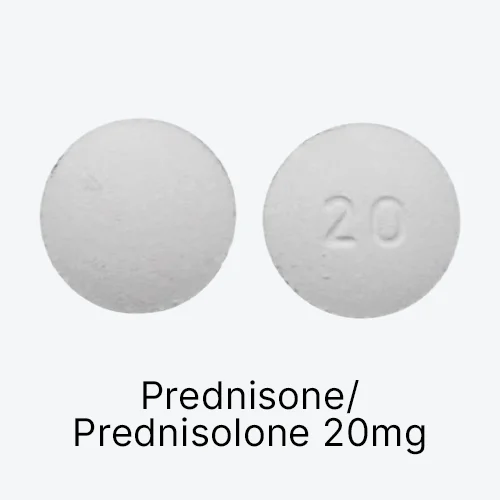 Prednisone/Prednisolone 20mg