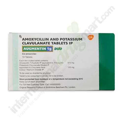 Amoxicillin Clavulanate 875mg-125mg