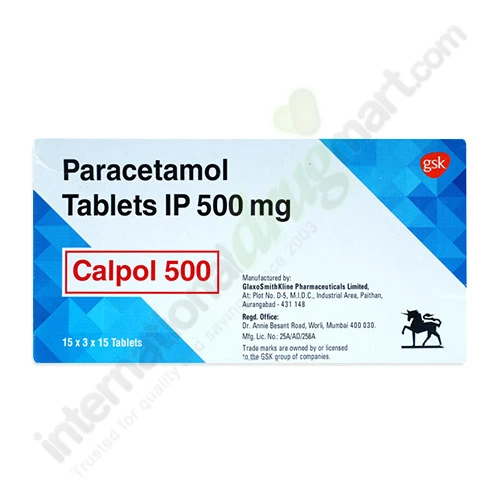 Acetaminophen/Paracetamol 500mg