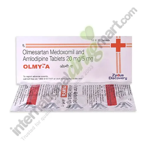 Amlodipine Besilate-Olmesartan medoxomil 5mg-20mg
