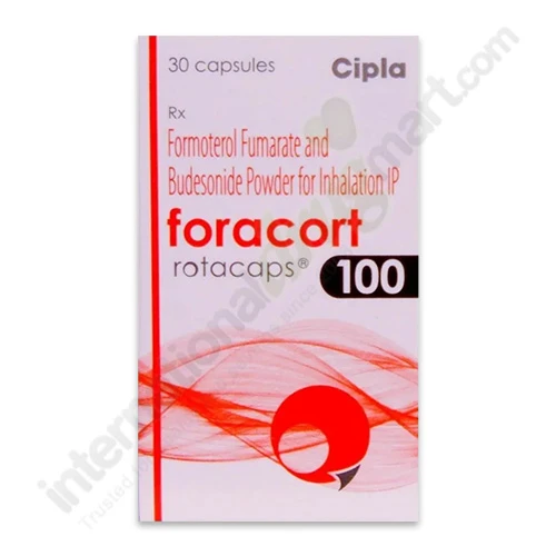 Budesonide-Formoterol 100-6mcg