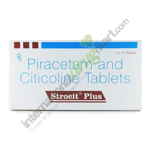 Citicoline-Piracetam 500mg-800mg