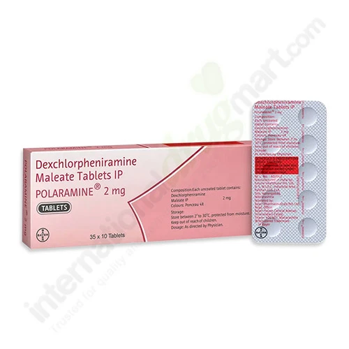 Dexchlorpheniramine Maleate 2mg
