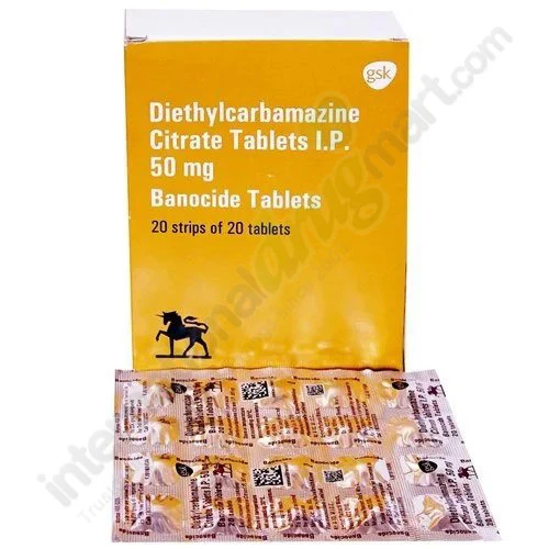 Diethylcarbamazine 50mg