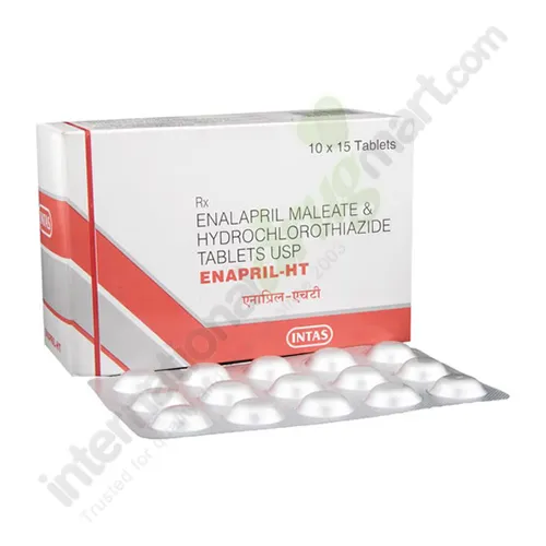 Enalapril-Hydrochlorothiazide 10mg-25mg