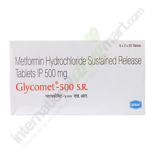 Metformin 500mg SR Tablet