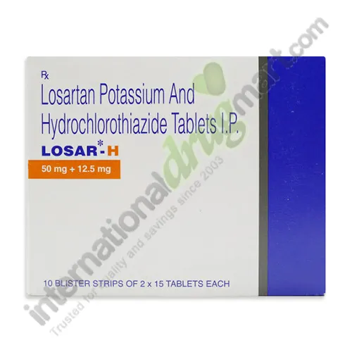 Losartan-Hydrochlorothiazide 50mg-12.5mg