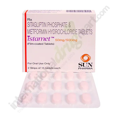 Sitagliptin Phosphate-Metformin Hydrochloride 50mg-500mg