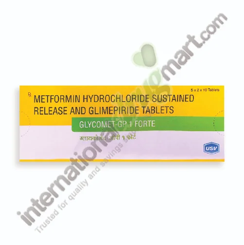 Glimepiride-Metformin 1mg-1000mg SR