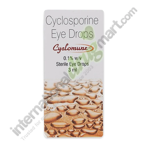 Cyclosporine 0.1% Eye Drops 3ml