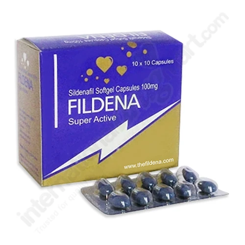 Fildena Super Active 100mg (Sildenafil citrate)