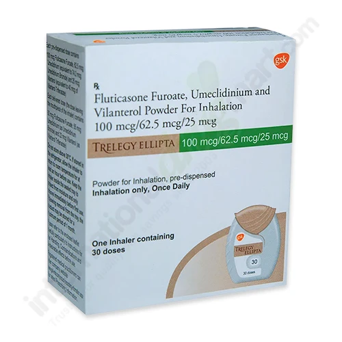 Fluticasone Furoate-Umeclidinium-Vilanterol