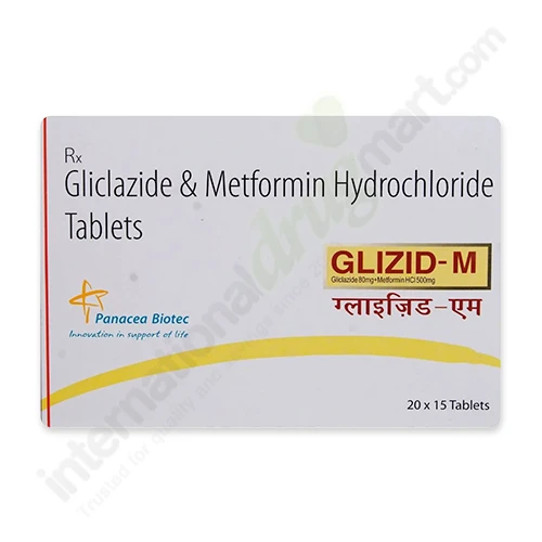 Gliclazide-Metformin 80mg-500mg