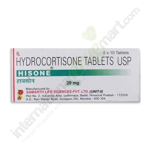 Hydrocortisone 20mg
