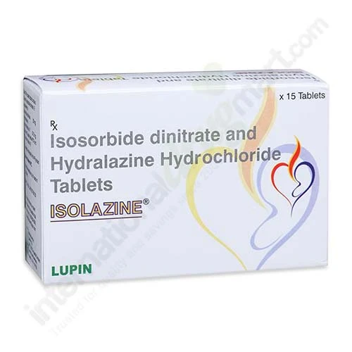 Isosorbide Dinitrate-Hydralazine 20mg-37.5mg