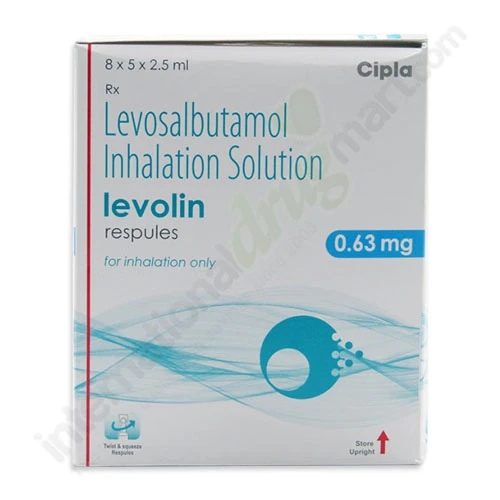 Levalbuterol/Levosalbutamol 0.63mg-2.5ml