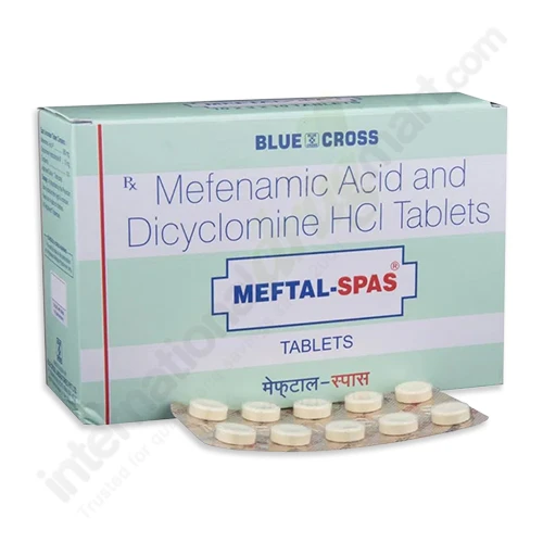 Mefenamic Acid-Dicyclomine 250mg-10mg