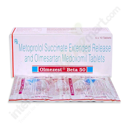 Metoprolol-Olmesartan 50mg-20mg