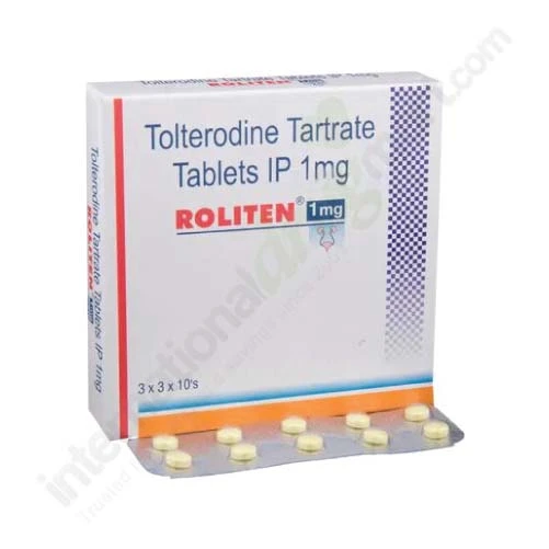 Tolterodine 1mg