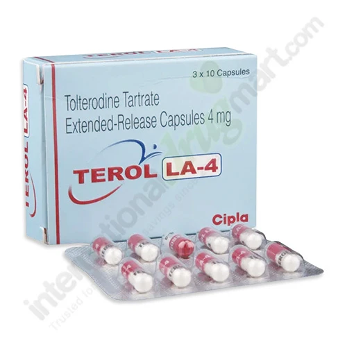 Tolterodine tartrate 4mg