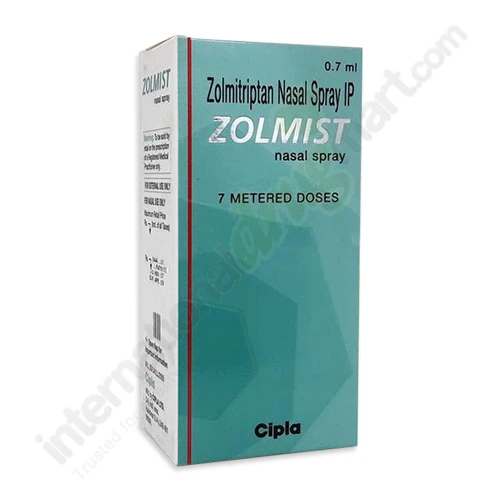 Zolmitriptan Nasal Spray 5%-0.7ml