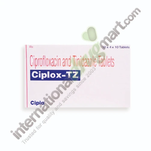 Ciprofloxacin-Tinidazole 500mg-600mg