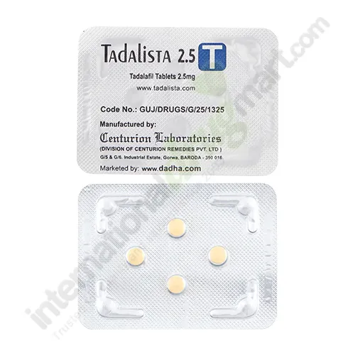 Tadalista 2.5mg