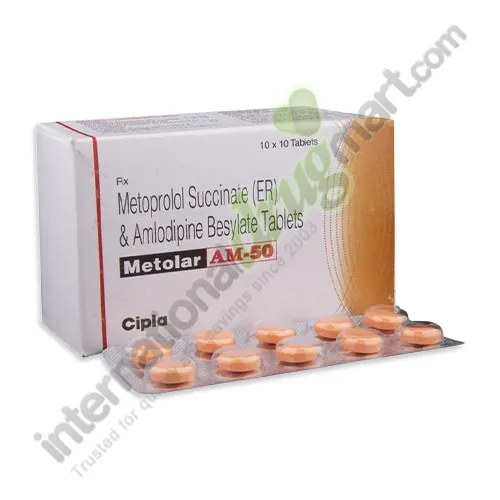 Amlodipine-Metoprolol 5mg-50mg