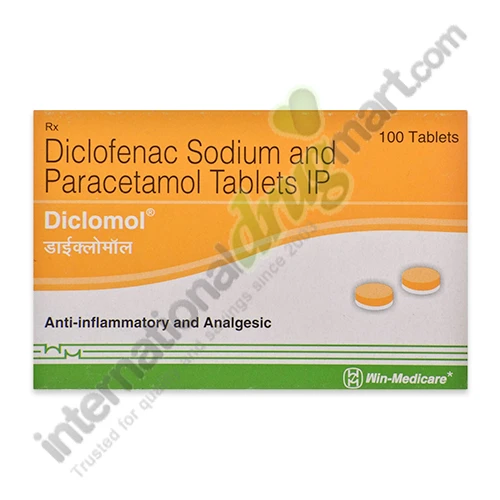 Diclomol (Diclofenac Sodium-Paracetamol)