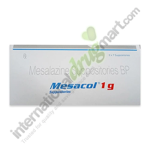 Mesalamine-Mesalazine 1000mg Suppositories