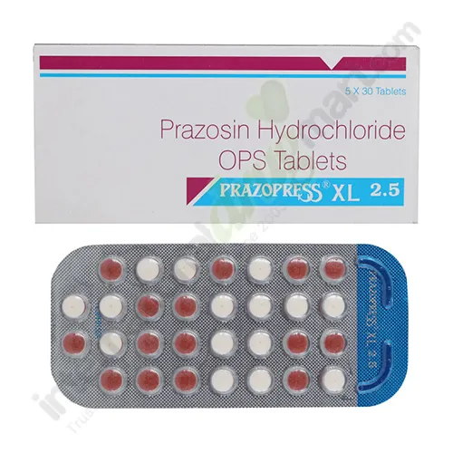 Prazosin ER 2.5mg