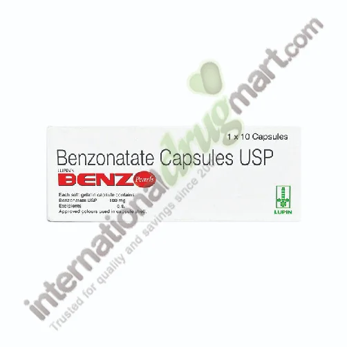 Benzonatate 100mg Soft Gelatin Capsules