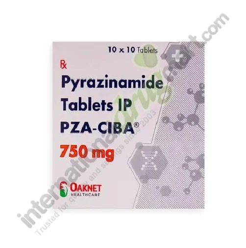Pyrazinamide 750mg (PZA)
