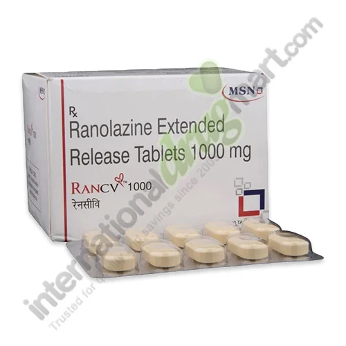 Ranolazine 1000mg ER