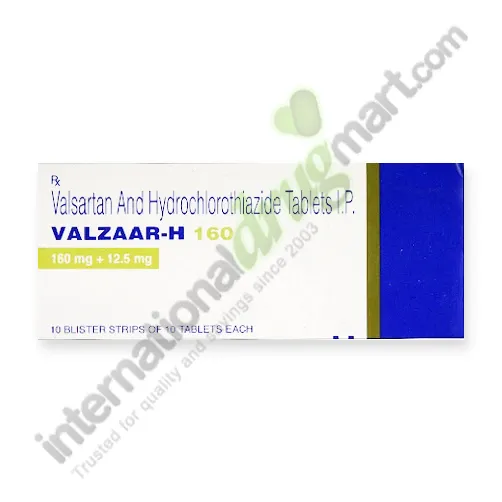 Valsartan-Hydrochlorothiazide 160mg-12.5mg