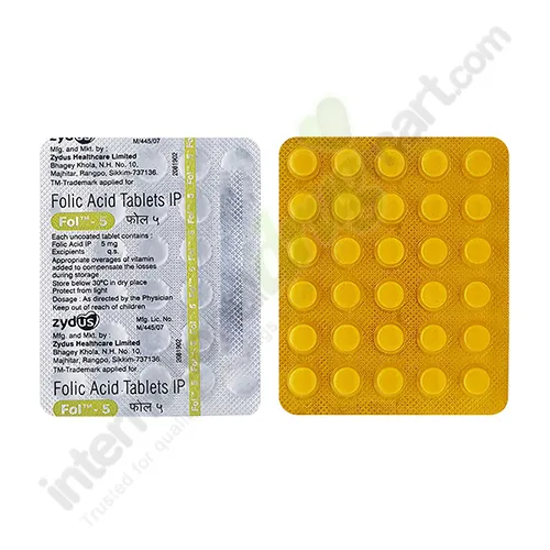 Folic Acid 5mg