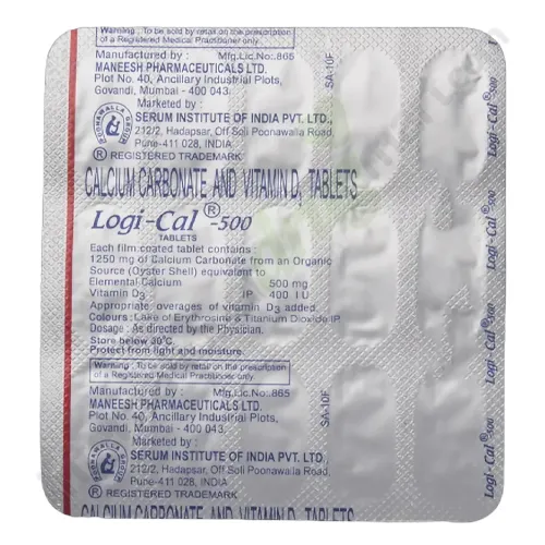 Logical 250mg (Calcium-Vitamin D3)