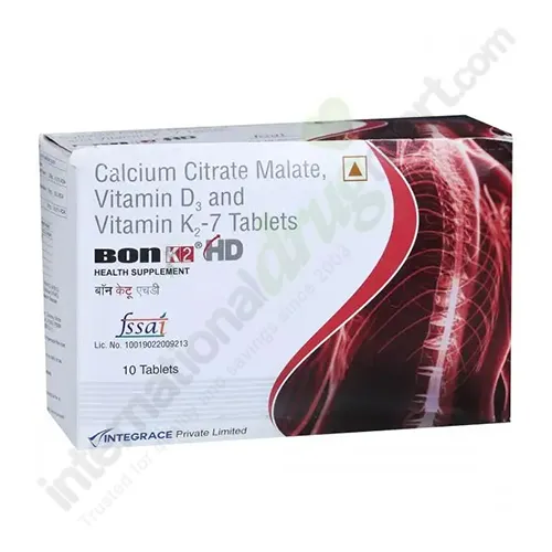 Calcium Citrate 250mg-Vitamin D3 10mcg -Vitamin K2 50mcg