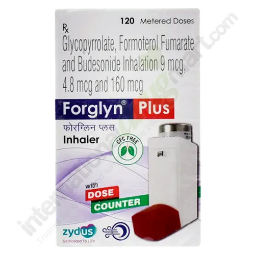 Glycopyrrolate 9mcg-Formoterol 4.8mcg-Budesonide 160mcg - 120 MDI